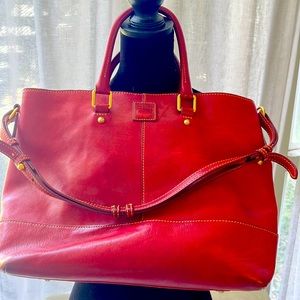 Dooney & Burke large satchel bag